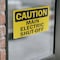 Signmission Main Electric Shut-Off Caution Sign, Vinyl Decal, 7in W x 5in L, 2PK OS-2PACK-CS-D-57-L-19202 - alternate 5